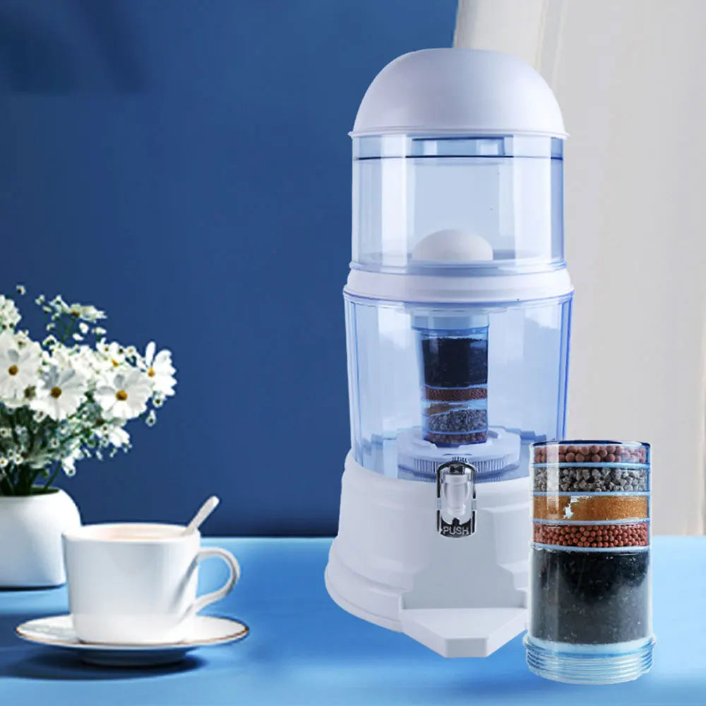 16L Water Filter Drinking Water Bottle Household Water Purifier Pure Filter purificador de agua potable purificador agua